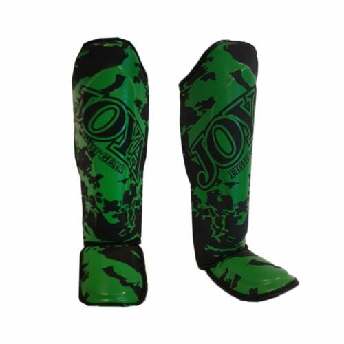 Joya Splash Scheenbeschermers - Zwart met groen - Junior