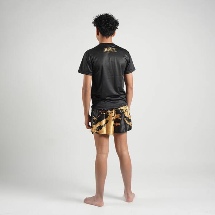 Joya T-Shirt Splash - Junior - Zwart met goud