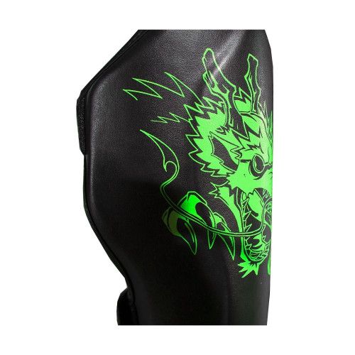 Joya Dragon Scheenbeschermers - Zwart met groen - Junior