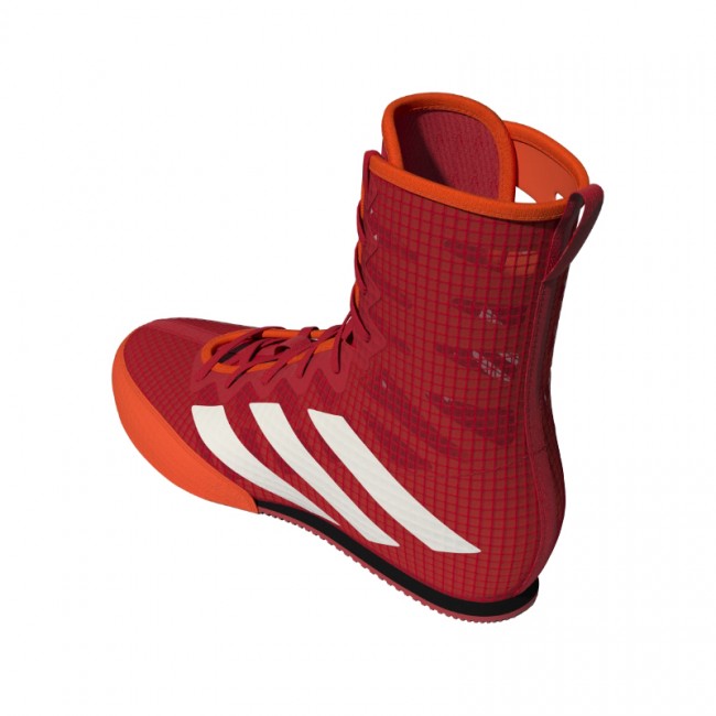 Adidas Box Hog 4 - Boksschoenen - Rood met wit