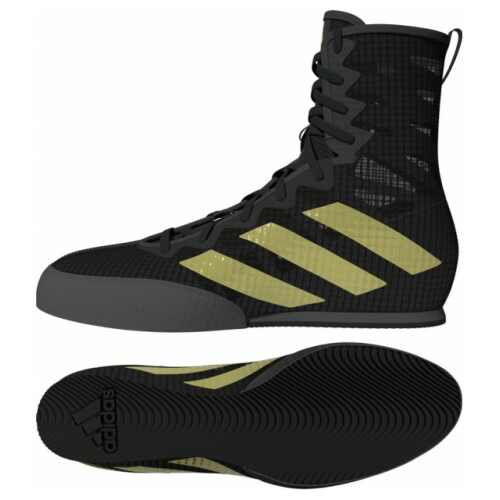 Adidas Box Hog 4 - Boksschoenen - Zwart met goud