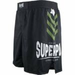 Super Pro Fightshort No Mercy - Heren - Zwart met groen