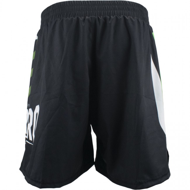 Super Pro Fightshort No Mercy - Heren - Zwart met groen