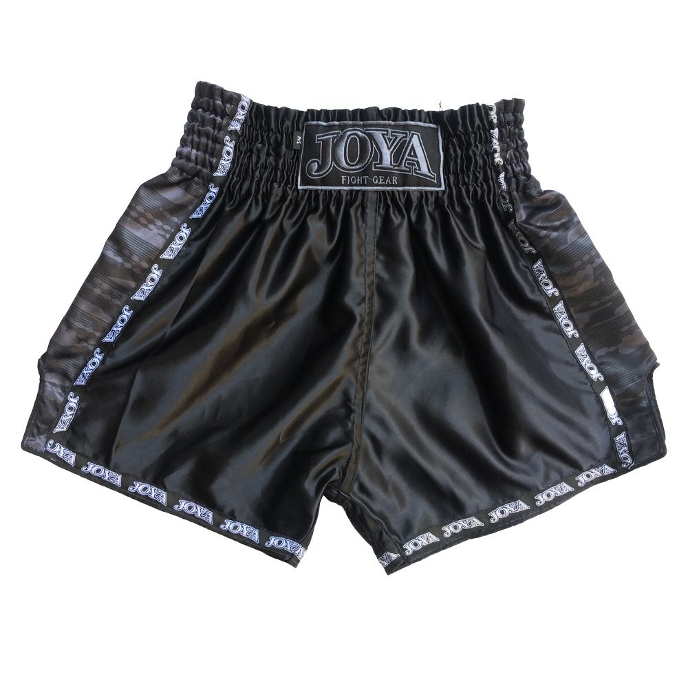 Joya Camo V2 Fightshort - Kickboksbroekje - Zwart/Zwart