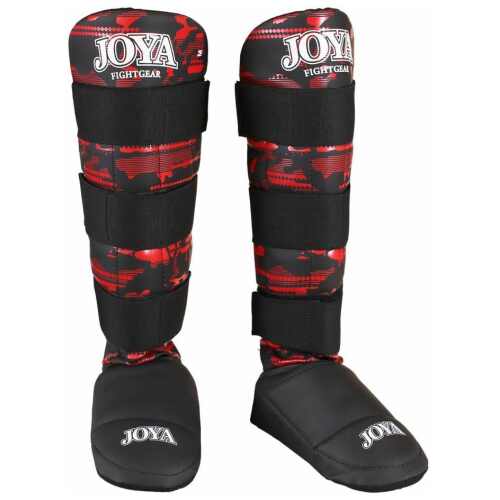 Joya Camo V2 Scheenbeschermers - Rood