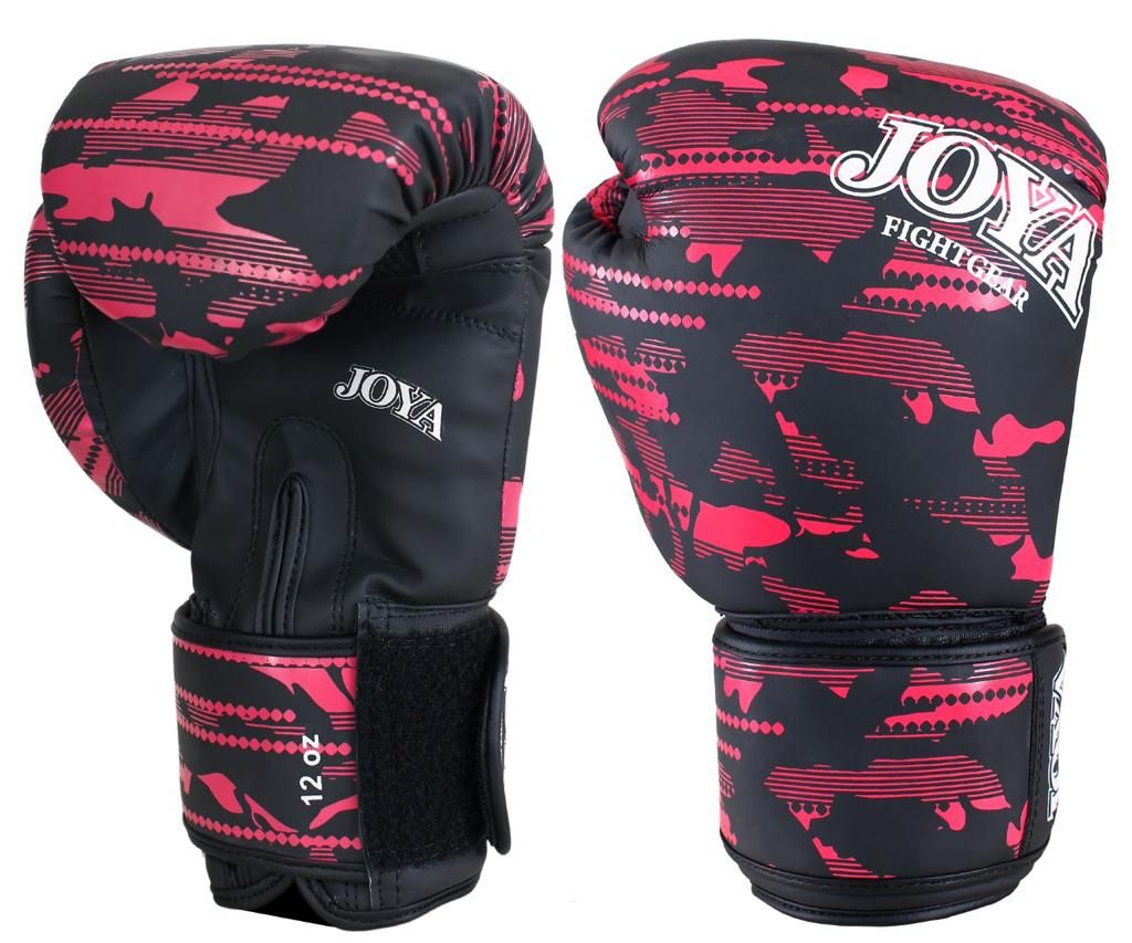 Joya Camo V2 Kickbokshandschoenen PU - Zwart/Roze