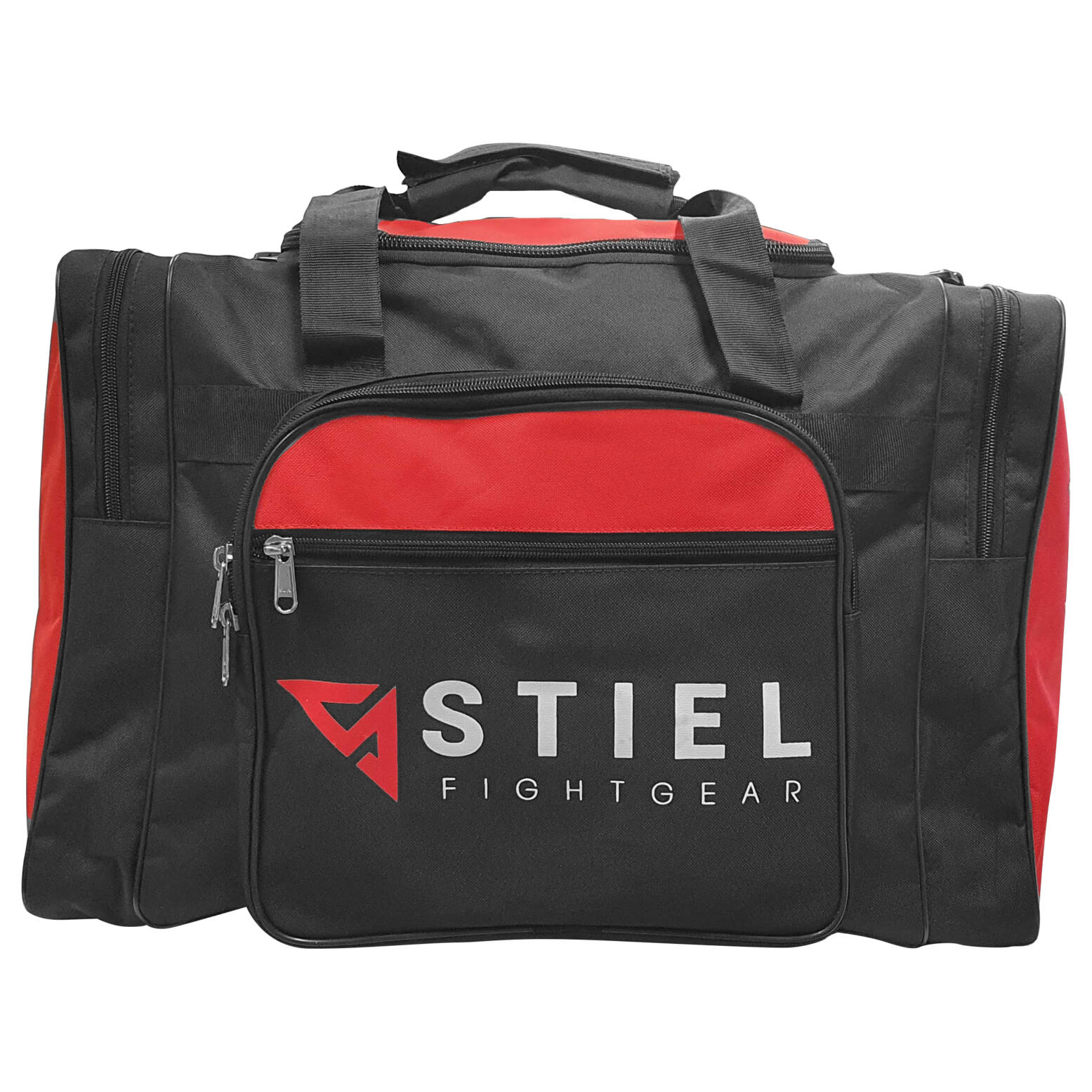 Stiel Sporttas - Small - Zwart met Rood - 50 x 38 x 28cm