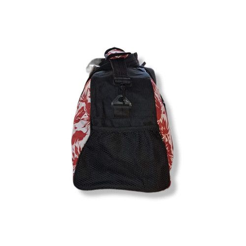 Joya Flower Sporttas - Zwart met rood - 63 x 33 x 25cm