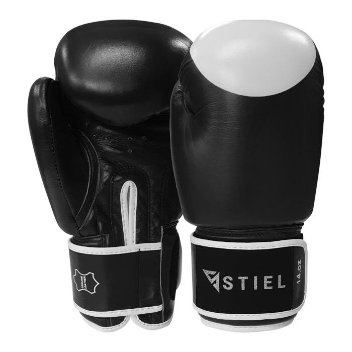 Stiel Pro Boxing Bokshandschoenen - met target - Zwart jokasport.nl