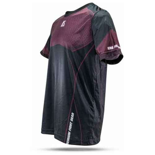 King KPB Endurance 1 - T-Shirt - Sportshirt - Zwart/Rood