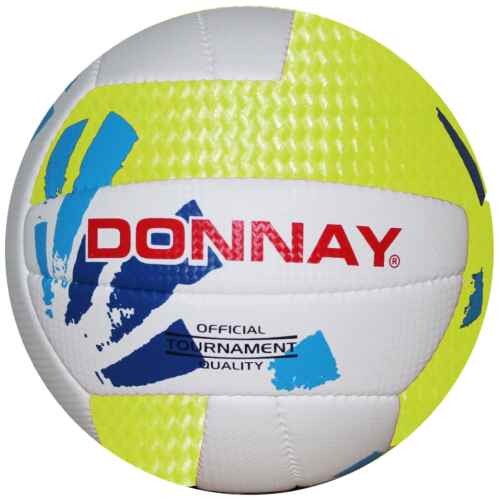 Donnay Beach Volleybal - Strandbal - Wit met geel