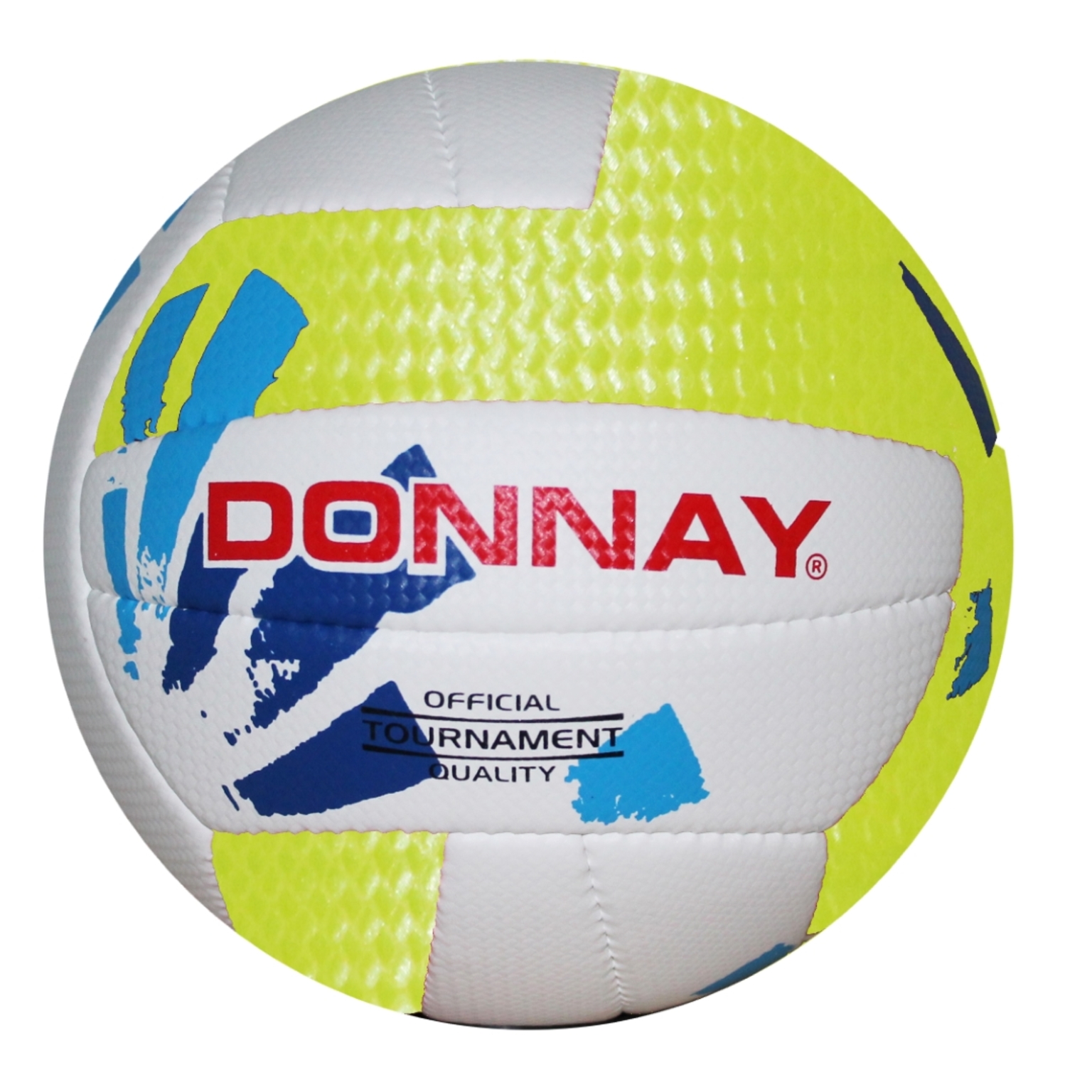 Donnay Beach Volleybal - Strandbal - Wit met geel