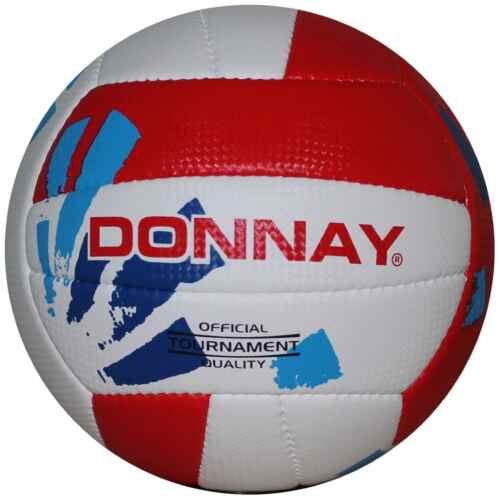 Donnay Beach Volleybal - Strandbal - Wit met rood