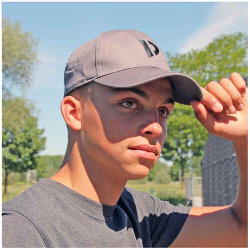 Donnay Baseball Cap - Pet Katoen - Grijs