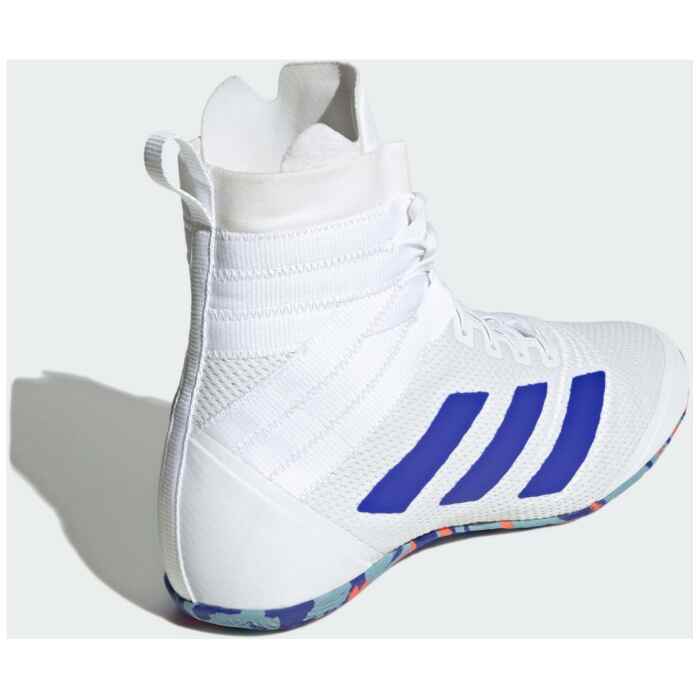 Adidas Speedex 18 - Boksschoenen - Wit met blauw