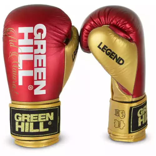 Green Hill Legend Platinum - Leer - Rood met goud