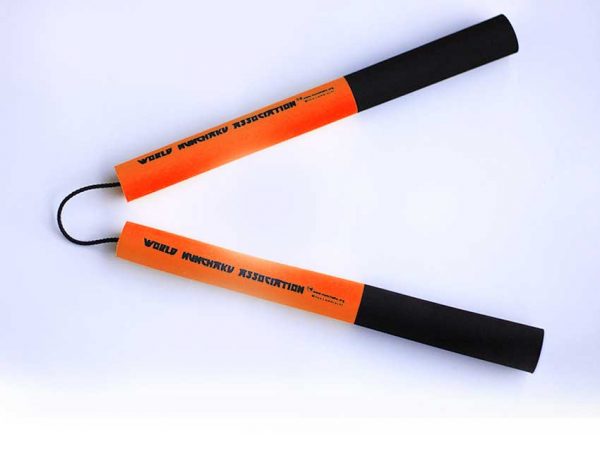 WNA Nunchaku Rond Senior Oranje