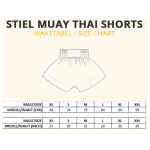 STMTS shorts size chart