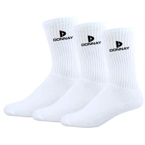 Donnay Sportsokken - Hoog - 3 paar - Wit