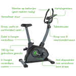 Tunturi Hometrainer Cardio Fit B35 Heavy Bike 7