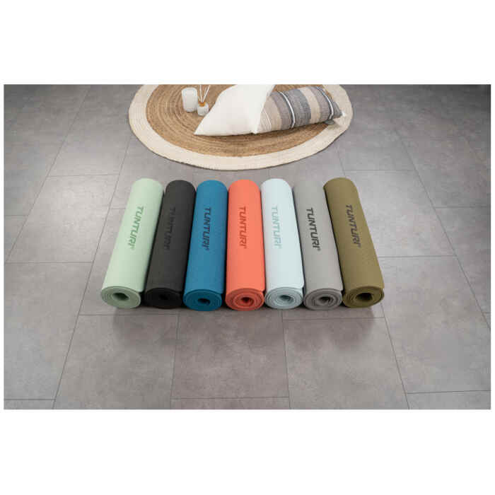 Tunturi Yogamat 8mm, Light Blue