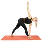 Tunturi Yogamat 8mm, Light Blue