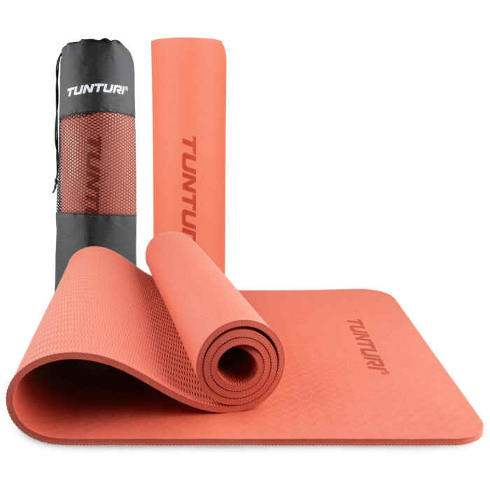 Tunturi Yogamat 8mm Roségoud - jokasport.nl
