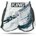 King KPB Kickboks broekje – Storm 2 – Wit met blauw 1
