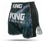 King KPB Kickboks broekje – Storm 1 – Zwart met blauw 2