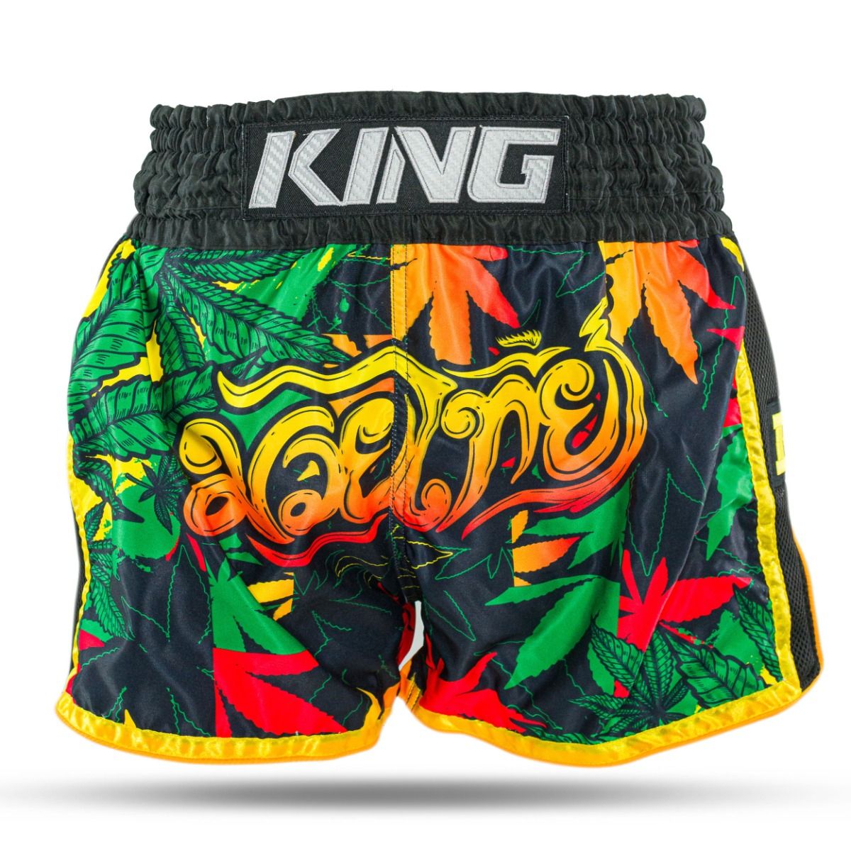 King KPB Kickboks broekje - Weed - Wiet