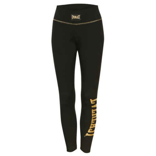 Everlast Hoxie 2 Legging - High Waist - Zwart met goud - jokasport.nl