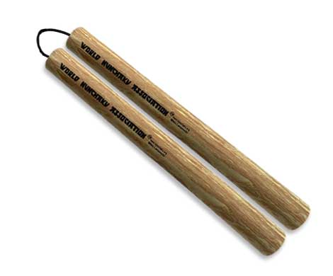 WNA Nunchaku Rond Senior Houtpatroon