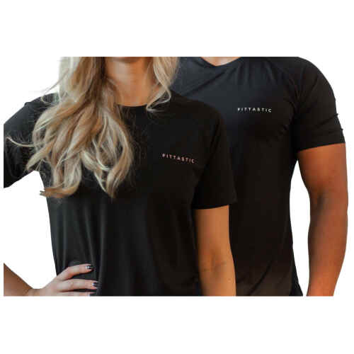 Fittastic Sportswear Bold Black Shirt