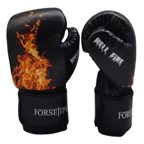 Forseti Pro Hellfire Bokshandschoenen - PU - Zwart - jokasport.nl