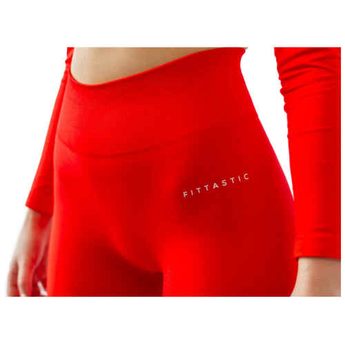 Fittastic Sportswear Legging Cherry Red