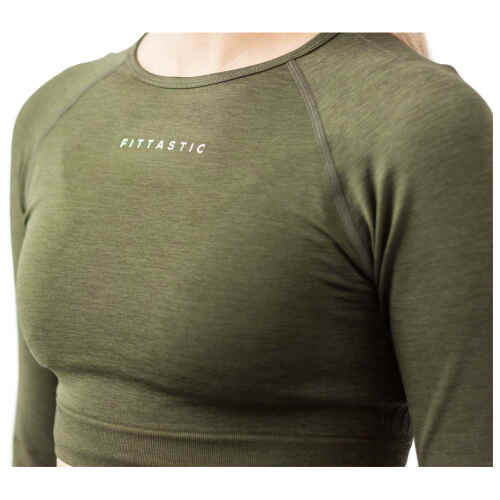 Fittastic Sportswear Longsleeve Forest Green