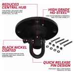 RDX R1 Speedball Swivel - Zwart gepoedercoat IJzer