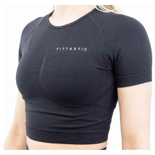 Fittastic Sportswear Shirt Pepper Black