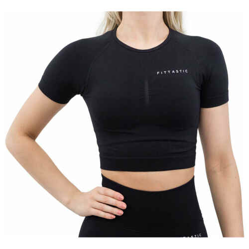 Fittastic Sportswear Shirt Pepper Black