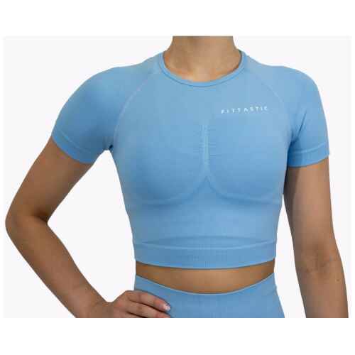 Fittastic Sportswear Shirt Sunny Blue