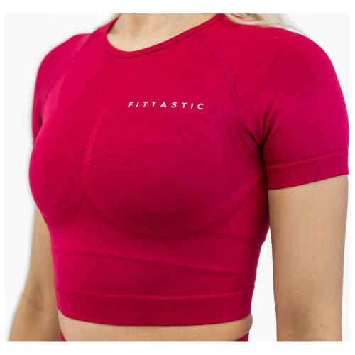 Fittastic Sportswear Shirt Wine Red