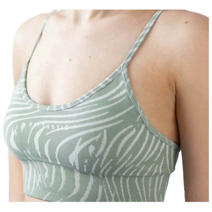 Fittastic Sportswear Sport Bra Jungle Green