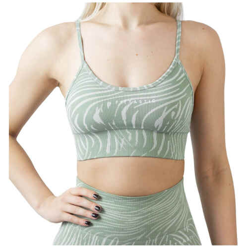 Fittastic Sportswear Sport Bra Jungle Green