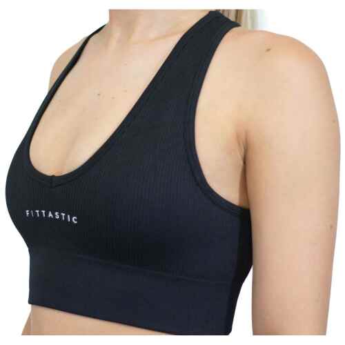 Fittastic Sportswear Sport Bra Noir Black