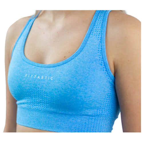 Fittastic Sportswear Sport Bra Sky Blue