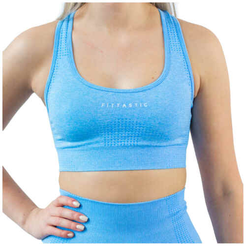 Fittastic Sportswear Sport Bra Sky Blue