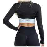 Fittasstic Sportswear Bolero Top Black 2