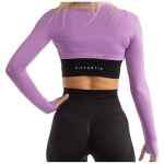 Fittasstic Sportswear Bolero Top Purple 2