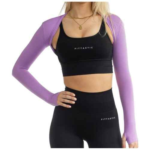 Fittasstic Sportswear Bolero Top Purple