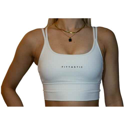 Fittasstic Sportswear Flawless Top White